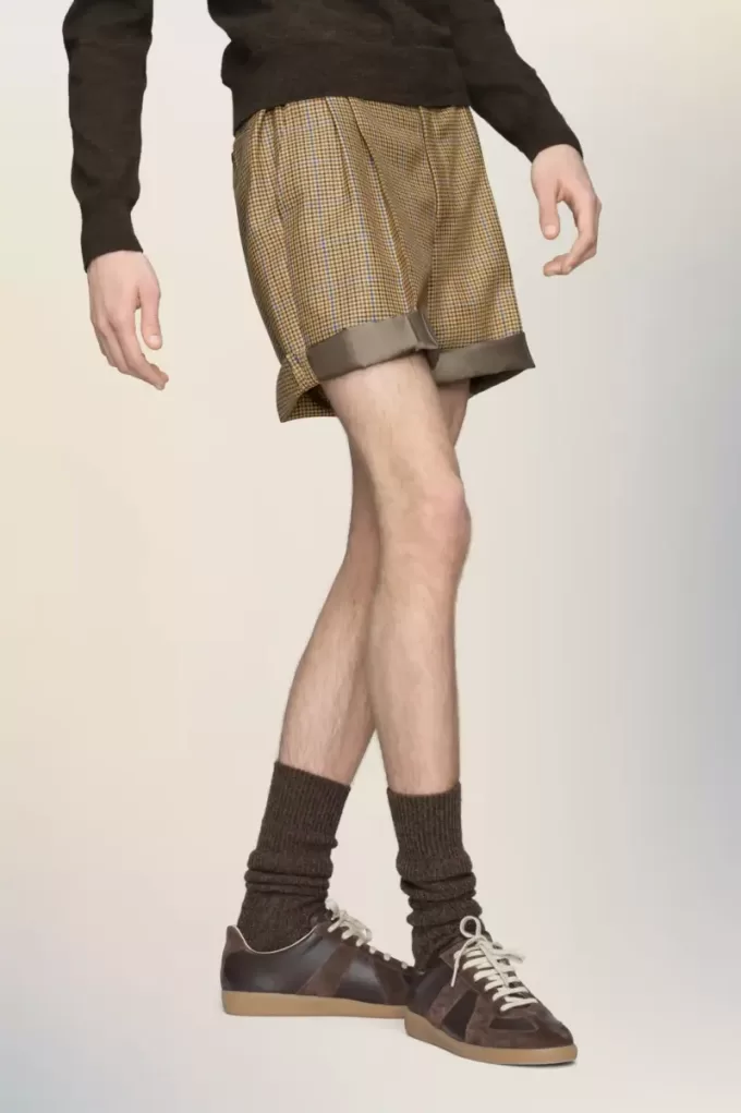 Maison Margiela Pantaloni scurți croiți Maison Margiela Pantaloni scurți croiți