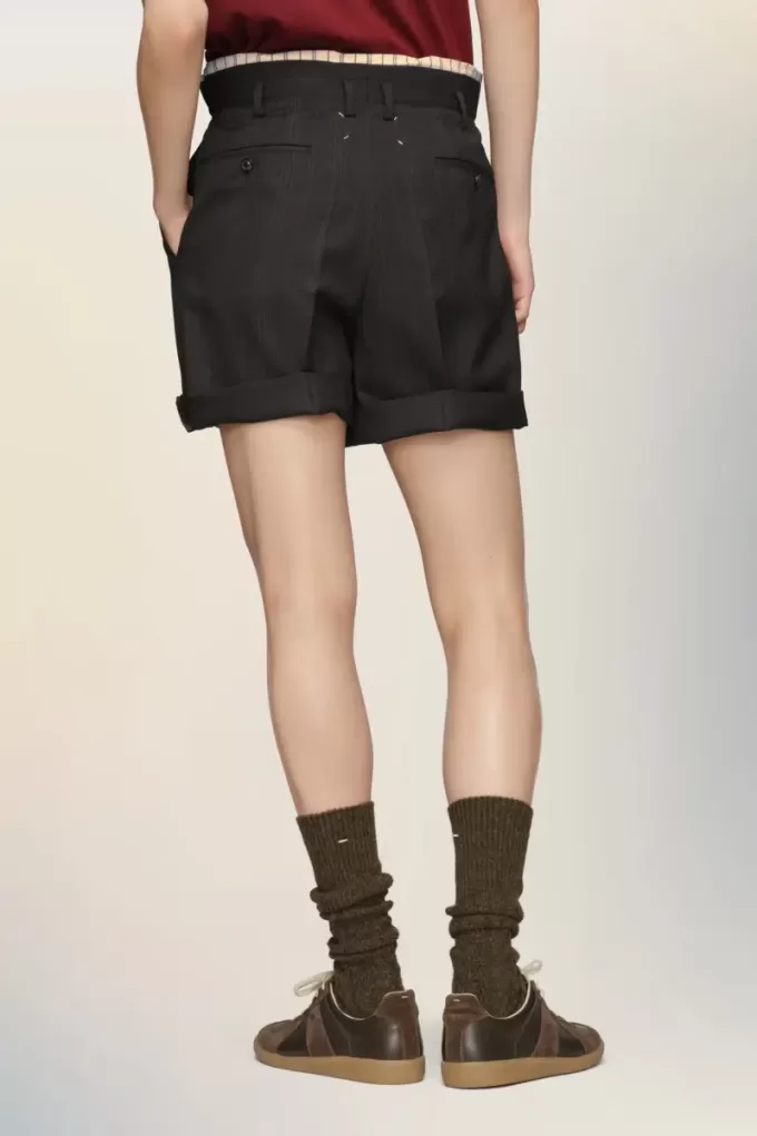 Maison Margiela Pantaloni scurți croiți Maison Margiela Pantaloni scurți croiți