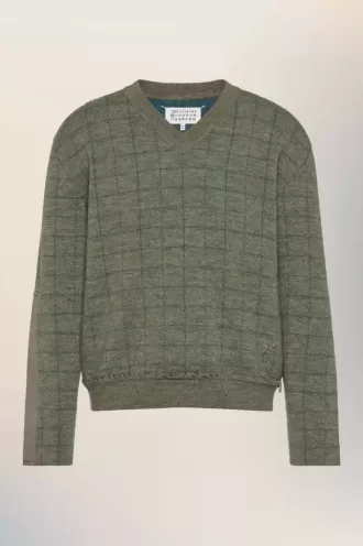 Maison Margiela Pulover din lana