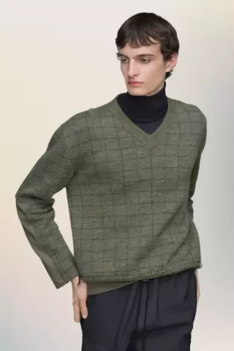 Maison Margiela Pulover din lana