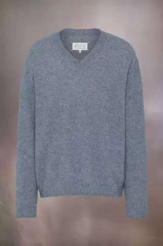 Maison Margiela Pulover din tricot pile