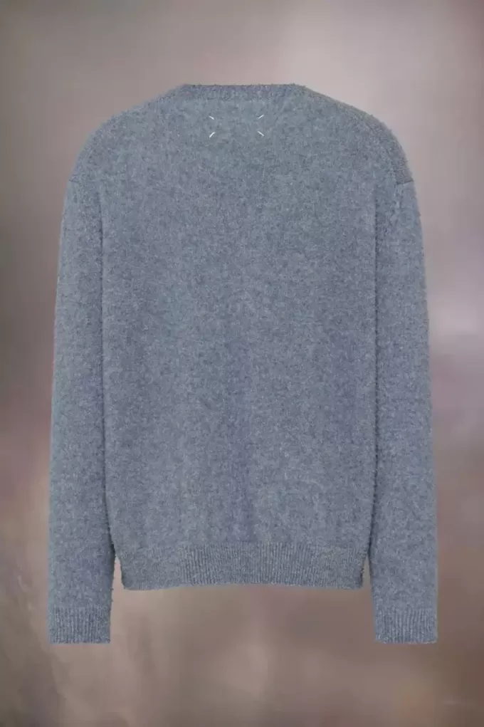 Maison Margiela Pulover din tricot pile Maison Margiela Pulover din tricot pile