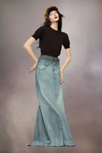 Maison Margiela Top din lana