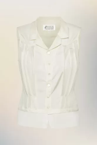 Maison Margiela Top din matase