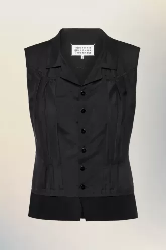 Maison Margiela Top din matase