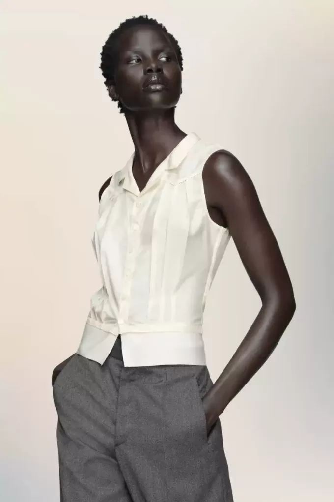 Maison Margiela Top din matase Maison Margiela Top din matase