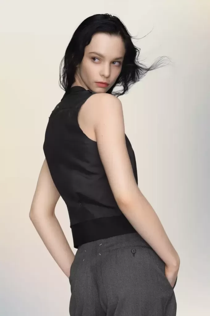 Maison Margiela Top din matase Maison Margiela Top din matase