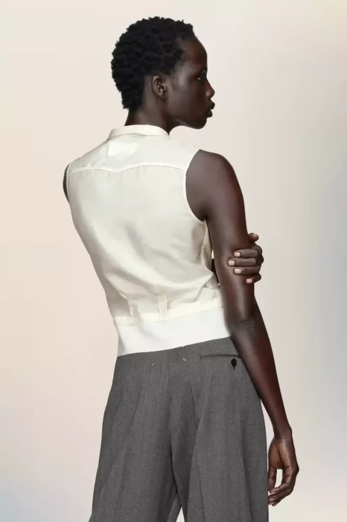 Maison Margiela Top din matase Maison Margiela Top din matase