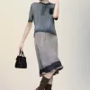 Maison Margiela Top polo decolorat de soare Maison Margiela Top polo decolorat de soare