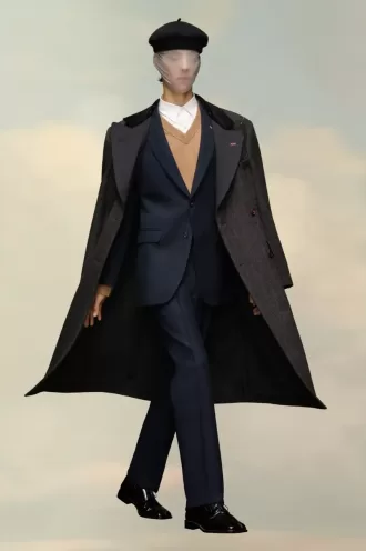 Palton dublu-piept Work-In-Progress