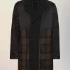 Palton reversibil de lână Palton reversibil de lână
