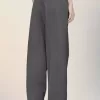 Pantaloni croiți din lână Pantaloni croiți din lână