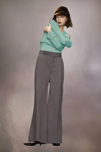 Pantaloni cu pliuri Maison Margiela