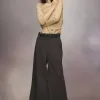 Pantaloni cu pliuri Maison Margiela Pantaloni cu pliuri Maison Margiela