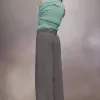 Pantaloni cu pliuri Maison Margiela