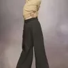 Pantaloni cu pliuri Maison Margiela Pantaloni cu pliuri Maison Margiela