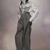 Pantaloni din lana mohair Pantaloni din lana mohair