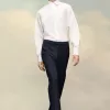 Pantaloni din twill de lână Maison Margiela Pantaloni din twill de lână Maison Margiela