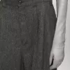 Pantaloni largi din lana