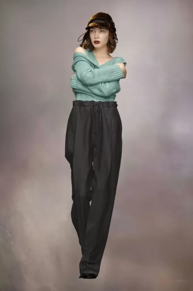 Pantaloni Maison Margiela Mohair