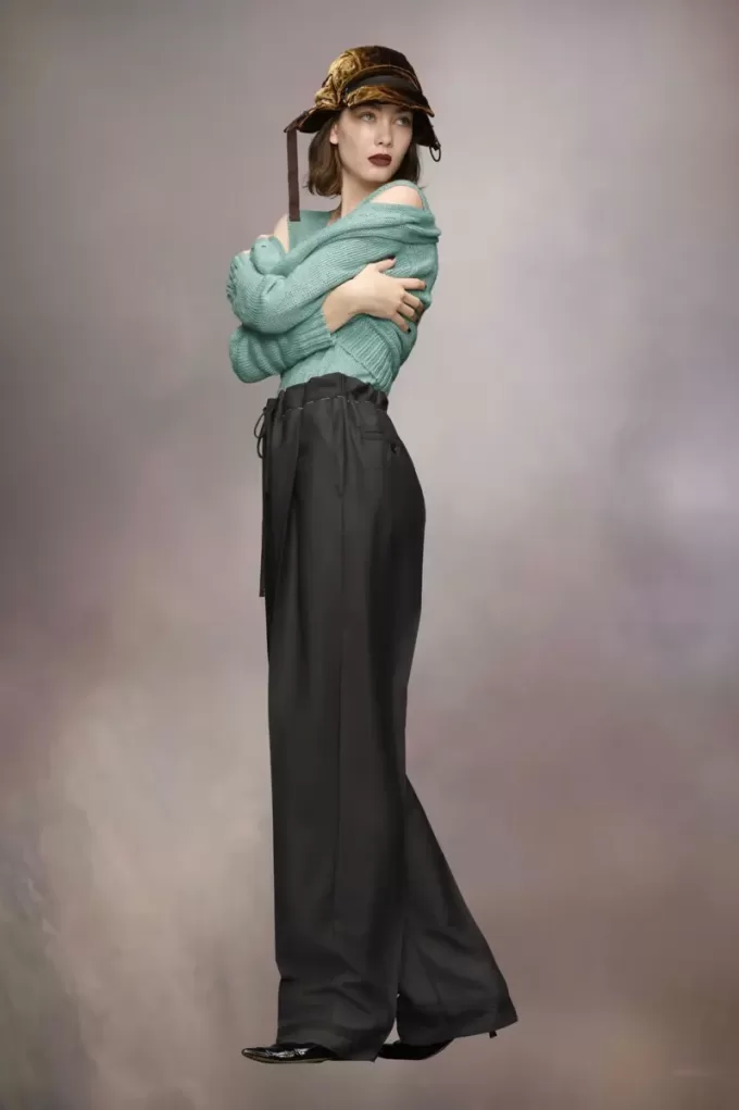 Pantaloni Maison Margiela Mohair
