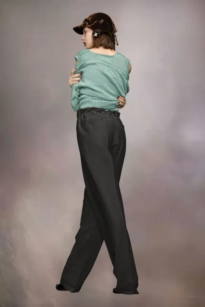 Pantaloni Maison Margiela Mohair
