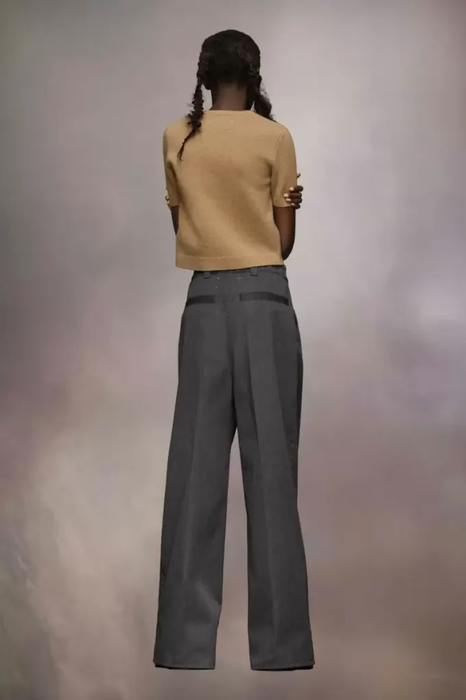 Pantaloni plisați Maison Margiela