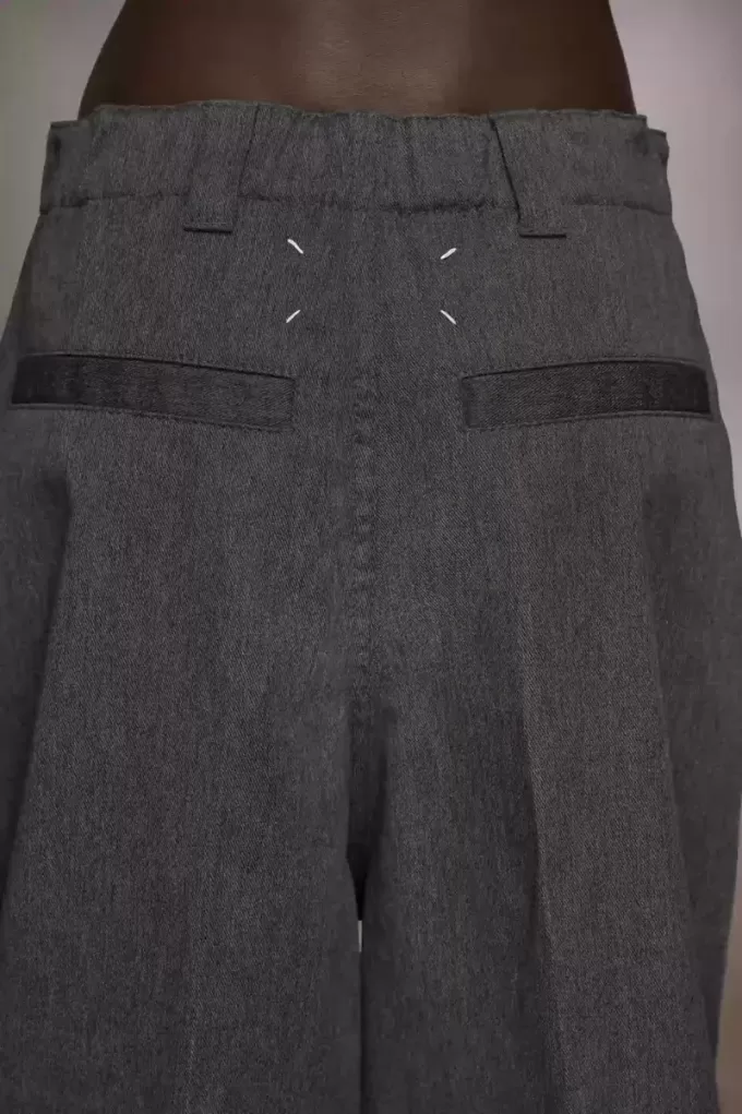 Pantaloni plisați Maison Margiela