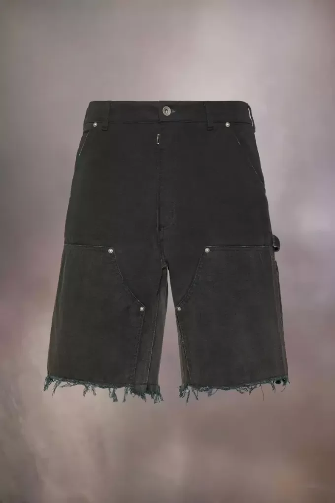 Pantaloni scurți din denim Maison Margiela Stud Pantaloni scurți din denim Maison Margiela Stud