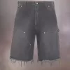 Pantaloni scurți din denim Maison Margiela Stud Pantaloni scurți din denim Maison Margiela Stud