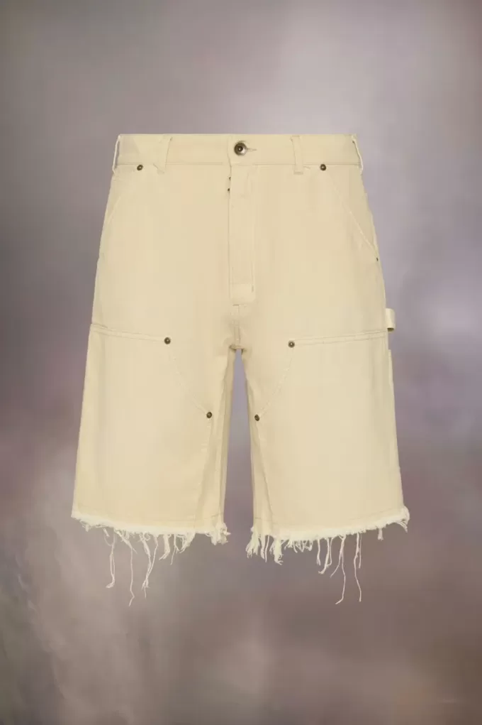 Pantaloni scurți din denim Maison Margiela Stud Pantaloni scurți din denim Maison Margiela Stud