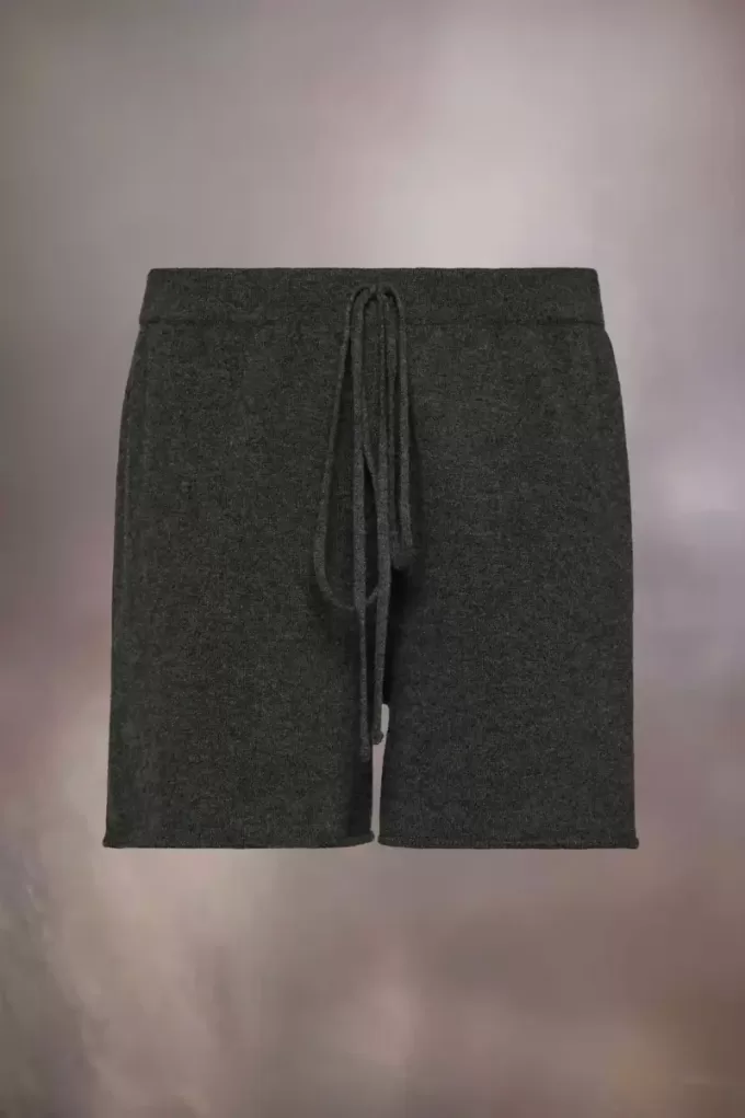 Pantaloni scurți din tricot de cașmir Pantaloni scurți din tricot de cașmir