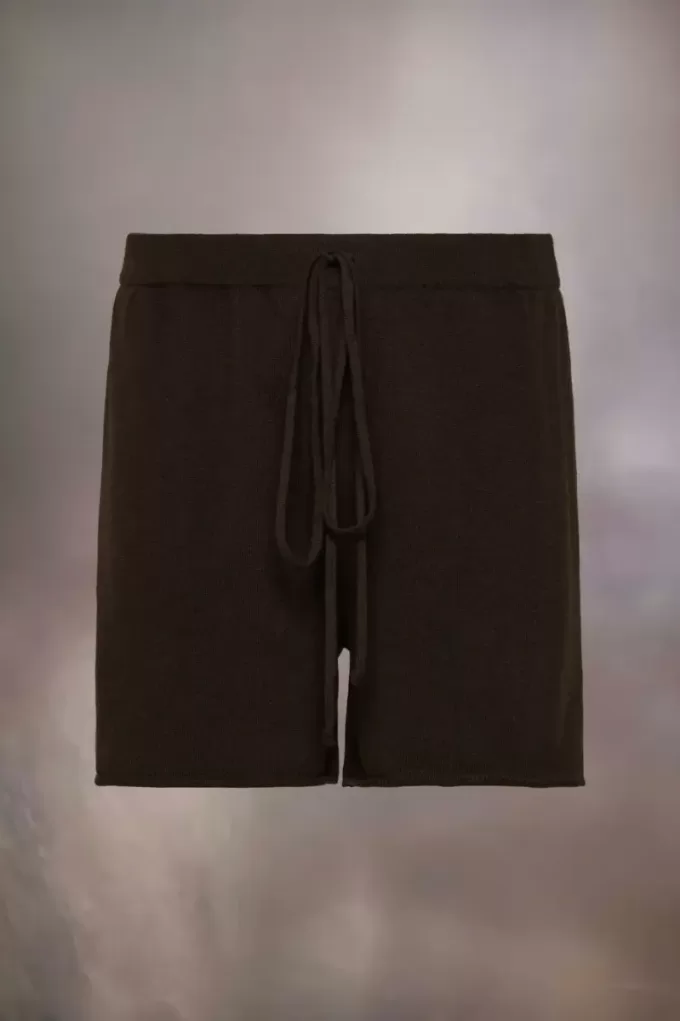 Pantaloni scurți din tricot de cașmir Pantaloni scurți din tricot de cașmir