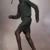 Pantaloni scurți din tricot de cașmir Pantaloni scurți din tricot de cașmir