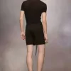 Pantaloni scurți din tricot de cașmir Pantaloni scurți din tricot de cașmir