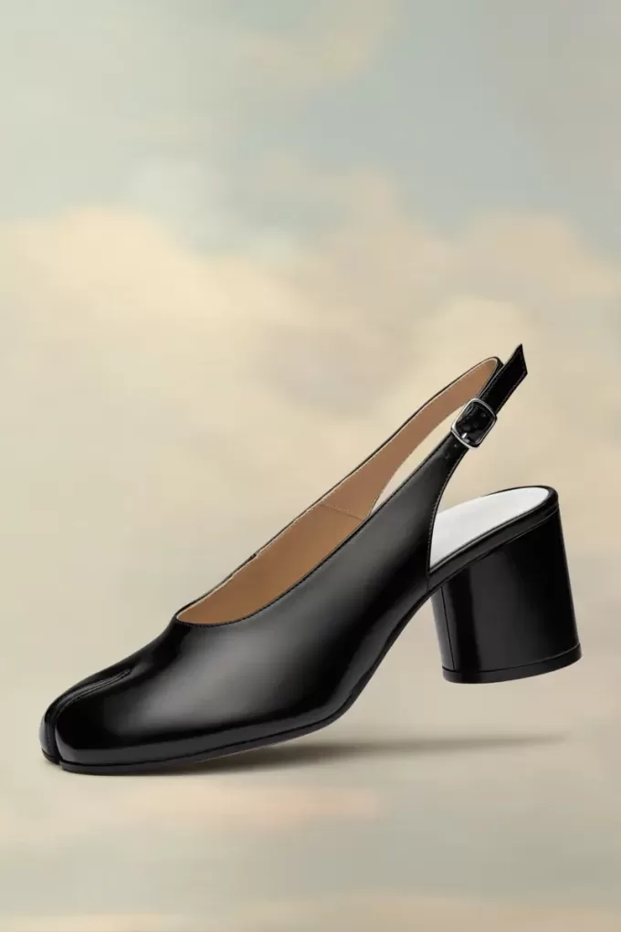 Pantofi Tabi din piele Pantofi Tabi din piele