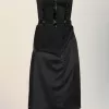 Rochie midi fără bretele Rochie midi fără bretele