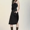 Rochie midi fără bretele Rochie midi fără bretele