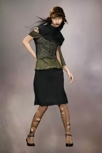 Rochie în strat D茅cortiqu茅