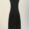 Rochie retrogradă din tricot de mătase Rochie retrogradă din tricot de mătase