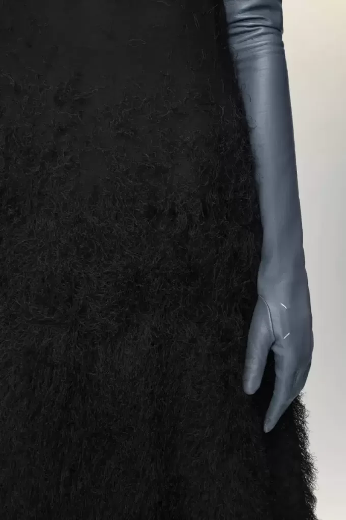 Rochie retrogradă din tricot de mătase Rochie retrogradă din tricot de mătase