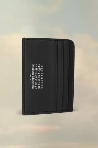 Suport card din piele Maison Margiela