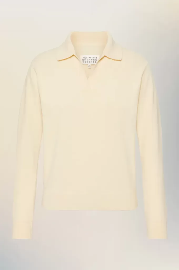 Top din tricot Polo Maison Margiela Top din tricot Polo Maison Margiela