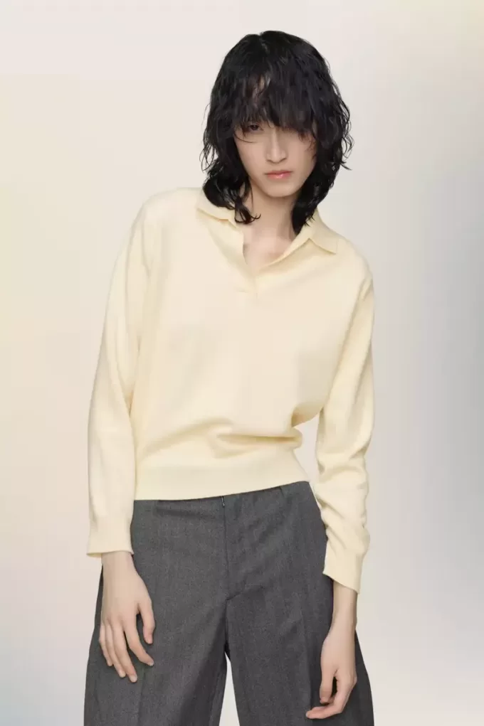 Top din tricot Polo Maison Margiela Top din tricot Polo Maison Margiela