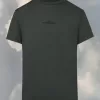 Tricou cu logo distorsionat