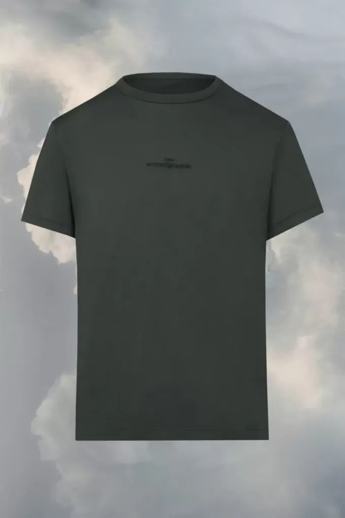 Tricou cu logo distorsionat