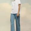 Tricou cu logo distorsionat