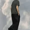 Tricou cu logo distorsionat