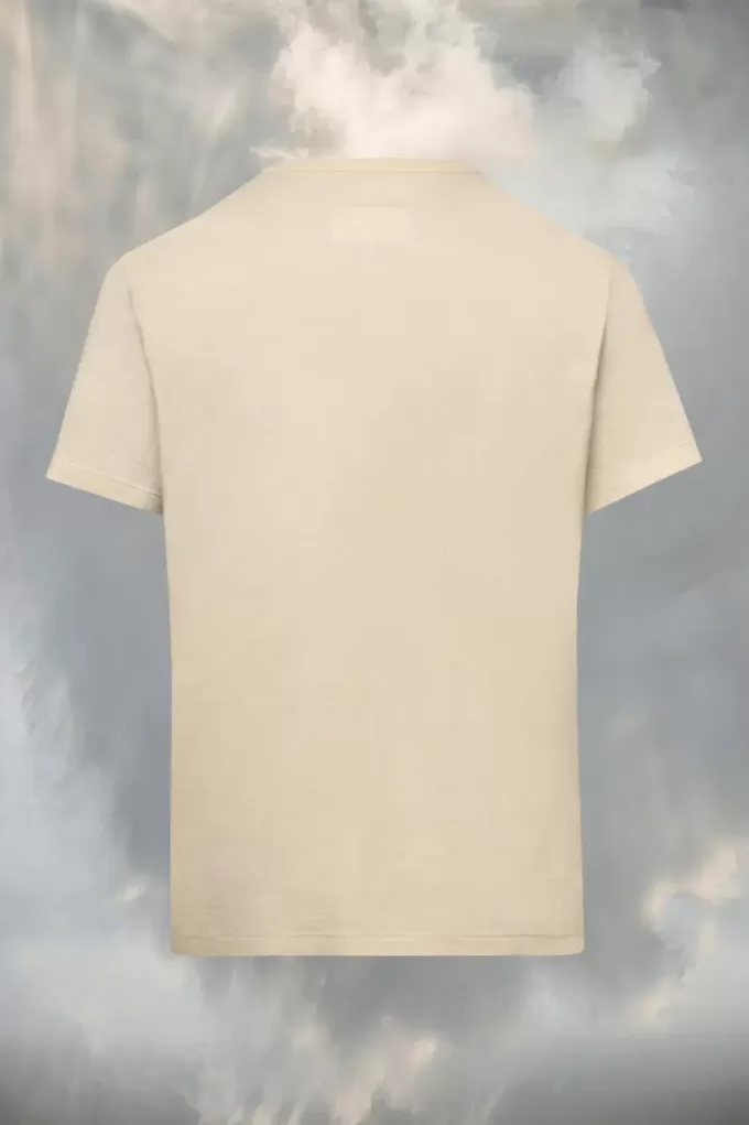Tricou cu logo distorsionat