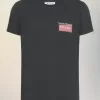 Tricou cu plasture cu logo Maison Margiela Tricou cu plasture cu logo Maison Margiela